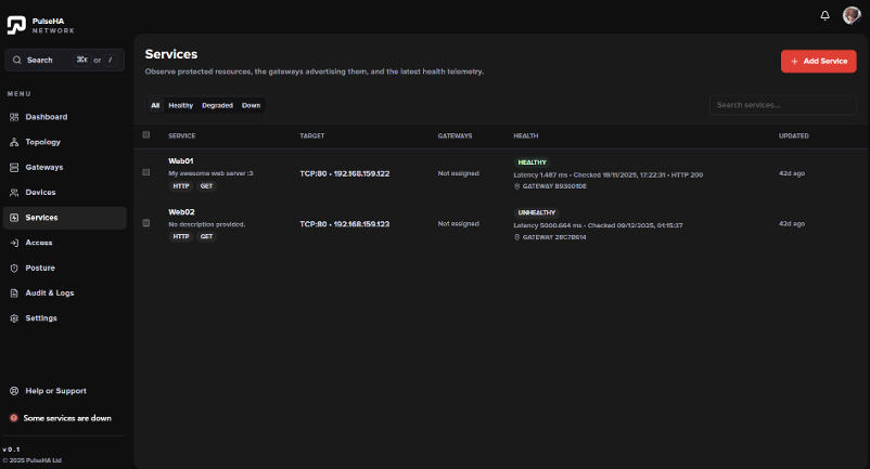 High-availability apps